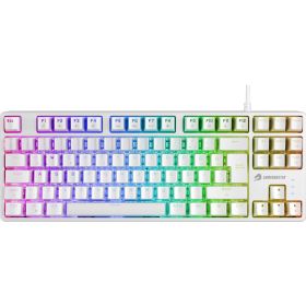 GameBooster G23W Enigma RGB Red Switch Mekanik Beyaz Gaming Klavyesi