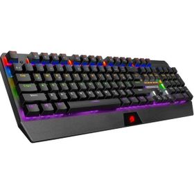 GameBooster GB-G5R Q USB Defender Red Switch Siyah Rainbow Mekanik Türkçe Klavye