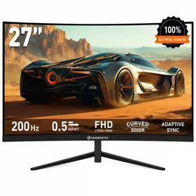GameBooster Lyris FF20 27 inç 200Hz 0.5ms FHD VA Curved Oyuncu Monitörü