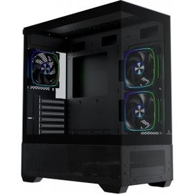 GameBooster Nyvra Alpha JBST-GBXMC03 ARGB Fanlı Siyah 750 W ATX Gaming Bilgisayar Kasası