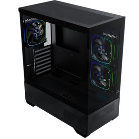 GameBooster Nyvra Alpha JBST-GBXMC03 ARGB Fanlı Siyah 750 W ATX Gaming Bilgisayar Kasası