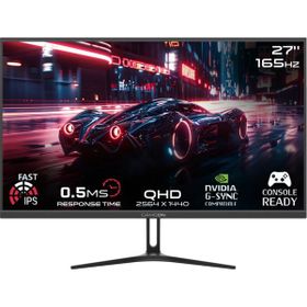 Gameon Pro GOAE27QHD165IPS Siyah 27 inç 165Hz 0.5ms QHD PS5 Destekli Oyuncu Monitörü