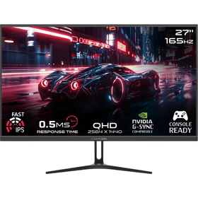 Gameon Pro GOAE27QHD165IPS Siyah 27 inç 165Hz 0.5ms QHD PS5 Destekli Oyuncu Monitörü