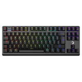 Gamepower Eva 7 60M Mekanik Kablolu 2.4 Ghz 3 Mod Blue Switch Türkçe Q 88 Tuş USB RGB Gaming Klavye