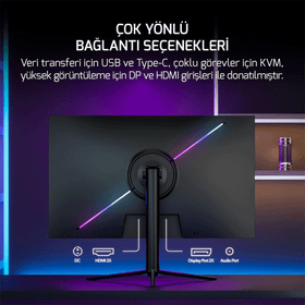 Gamepower Lucid S20 24 inç 540Hz 0.2ms Flat Fast Tn Pivot Oyuncu Monitörü