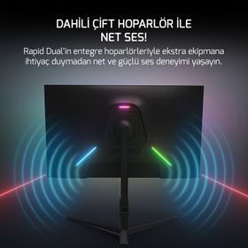 GamePower Rapid Q-Max 27 inç 300Hz 0.5ms IPS Pivot Oyuncu Monitörü