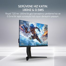 GamePower Royal T20 27 inç 180Hz 0.5ms 2K IPS Monitör