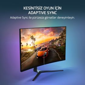 GamePower Vivid V60 Siyah 27 inç 240Hz 0.5ms VA Curved Oyuncu Monitörü