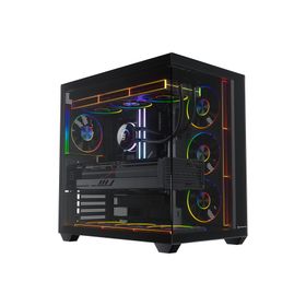 Gamepower Warcry Ravora ARGB Fanlı 750 W Micro-ATX Gaming Bilgisayar Kasası