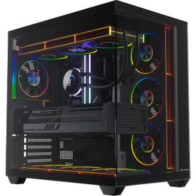 Gamepower Warcry Ravora ARGB Fanlı PSU'suz Micro-ATX Gaming Bilgisayar Kasası