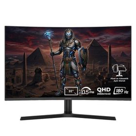 Gameraider HORUS GR32QC18V 32 inç 180Hz 0.5ms 2K QHD VA Pivot Curved Oyuncu Monitörü