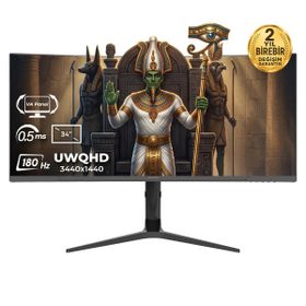 Gameraider Osiris GR34UC18V 34 inç 180Hz 0.5ms UWQHD VA Curved Gaming Monitör