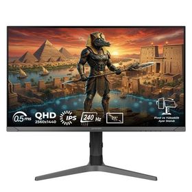 Gameraider SOBEK GR27Q24I 27 inç 240Hz 0.5ms 2K QHD IPS Pivot Oyuncu Monitörü