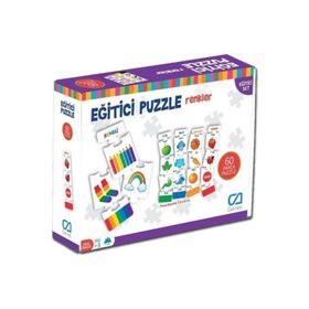 Games 60 Parça 5029 Eğitici Puzzle Renkler