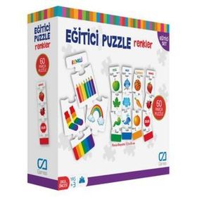Games 60 Parça 5029 Eğitici Puzzle Renkler