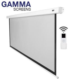 Gamma Screens Motorlu Beyaz 200x200 cm Projeksiyon Perdesi