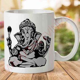 Ganesh Hindu God Baskılı Kupa