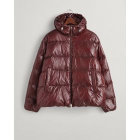 Gant 7006370.279 Bordo Oversize Fit Kapüşonlu Kuş Tüyü Erkek Mont