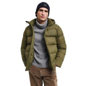 Gant 7006452.301 Yeşil Kapüşonlu Erkek Mont