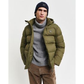 Gant 7006452.301 Yeşil Kapüşonlu Erkek Mont