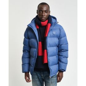 Gant 7006452.442 Mavi Kapüşonlu Erkek Mont