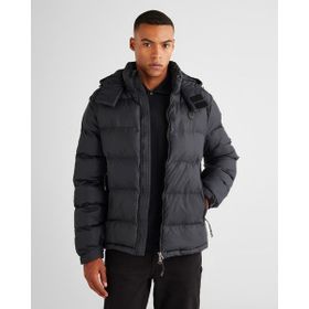 Gant 7006452.5 Siyah Kapüşonlu Erkek Mont