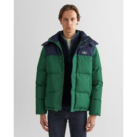 Gant 7124313T.433 Yeşil Kapüşonlu Erkek Mont