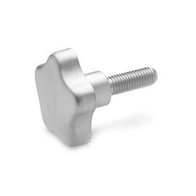 Ganter Normelemente GN 5334-50-M10-40 Paslanmaz Çelik Yıldız Başlı Vida