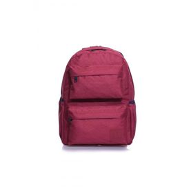 GAP 03394 Çok Gözlü Unisex Bordo Okul Günlük Sırt Çantası