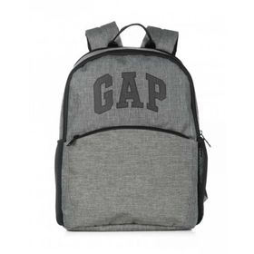 GAP 03439 Çok Gözlü Unisex Gri Melanj Okul Günlük Sırt Çantası