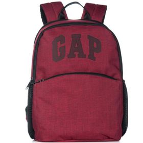 GAP 03441 Bordo Çift Bölmeli Sırt Çantası