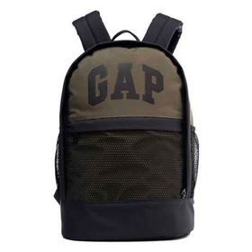 GAP 03502 Haki Siyah Çift Bölme Sırt Çantası