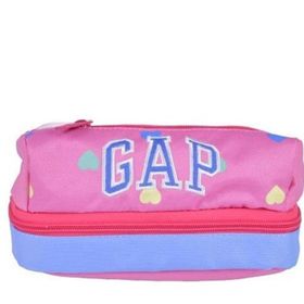 GAP 12829 Pembe Çift Katmanlı Kalem Çantası