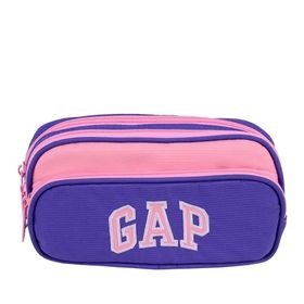 GAP 12858 Lila Pembe 3 Bölmeli Kalem Çantası