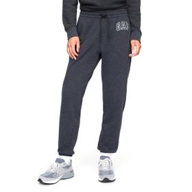 GAP 463492005 Gri Logo Jogger Fleece Kadın Günlük Stil Eşofman Altı