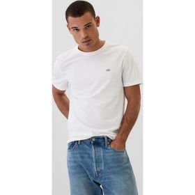 GAP 502022001 V-Frch Everyday Beyaz Günlük Stil Erkek T-shirt