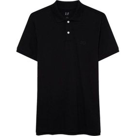 GAP 586306003 F-Logo Pk Siyah Günlük Stil Erkek T-shirt