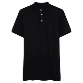 GAP 586306003 F-Logo Pk Siyah Günlük Stil Erkek T-shirt