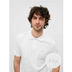 GAP 586306005 F-Logo Pk Beyaz Günlük Stil Erkek T-shirt