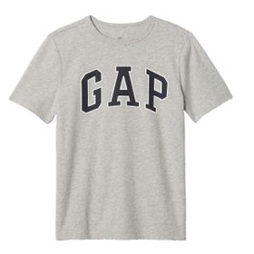 GAP 708370001 Gri V-Bas Günlük Stil Çocuk T-Shirt