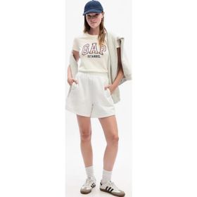GAP 831201000 V-Frch Exc İstanbul Beyaz Günlük Stil Kadın T-shirt