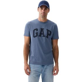 GAP 856659 Mavi Logo Erkek T-shirt