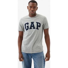 GAP 856659000 V-Everyday Soft Gri Günlük Stil Erkek T-shirt
