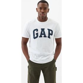 GAP 856659003 Beyaz V-Everyday Soft Günlük Stil Erkek T-Shirt