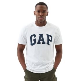 GAP 856659003 Beyaz V-Everyday Soft Günlük Stil Erkek T-Shirt