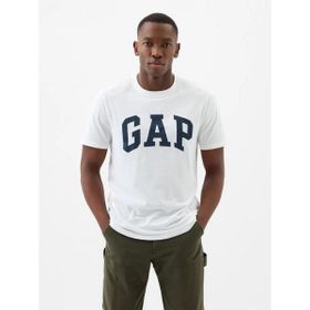 GAP 856659003 Beyaz V-Everyday Soft Günlük Stil Erkek T-Shirt