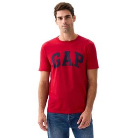 GAP 856659005 V-Everyday Soft Kırmızı Günlük Stil Erkek T-shirt