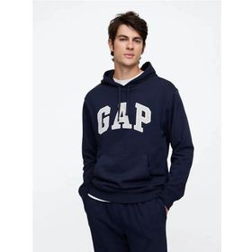 GAP 868453007 V-Frch FT Heritage Logo Po Lacivert Erkek Eşofman Üstü