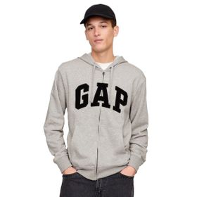 GAP 868454009 V-Frch Ft Heritage Gri Günlük Stil Erkek Sweatshirt