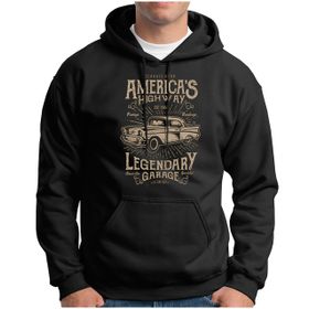 Garage B0BMZK9YLF Gri Erkek Sweatshirt